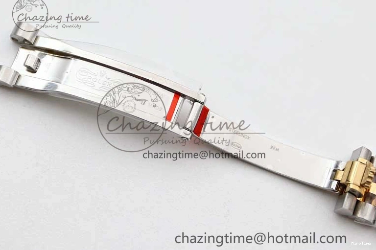 MiroTime 0420 Minimalist Datejust 28mm 279179 SS YG TWF Best Edition Gold Diamonds Markers Dial on SS YG Jubilee Bracelet NH 2141